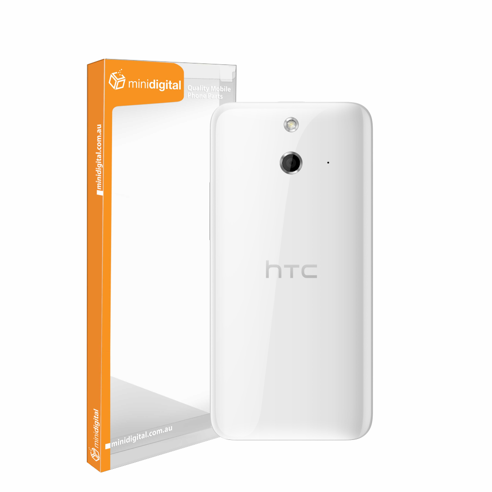 HTC One M8 Black Battery Back Cover silver white