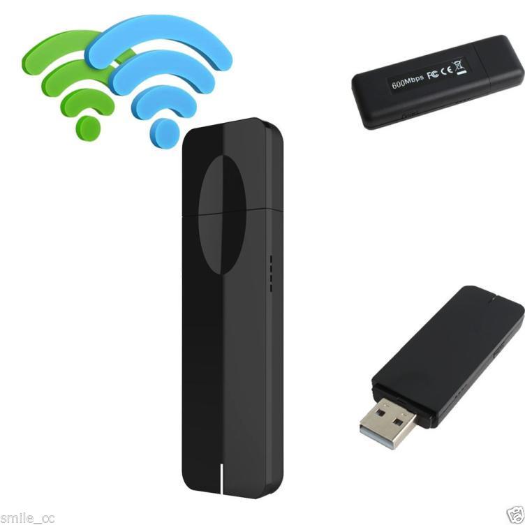 600Mbps Dual Band 2.4Ghz 5Ghz USB WiFi Dongle AC600 Adapter