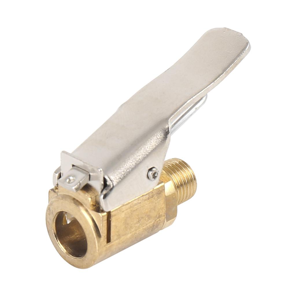 8mm threaded Car Tyre Wheel Tire Air Chuck Inflator Pump Valve Clip adapter