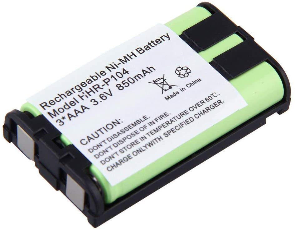Battery for Panasonic HHR-P104 HHR-P104A HHRP104 cordless phone