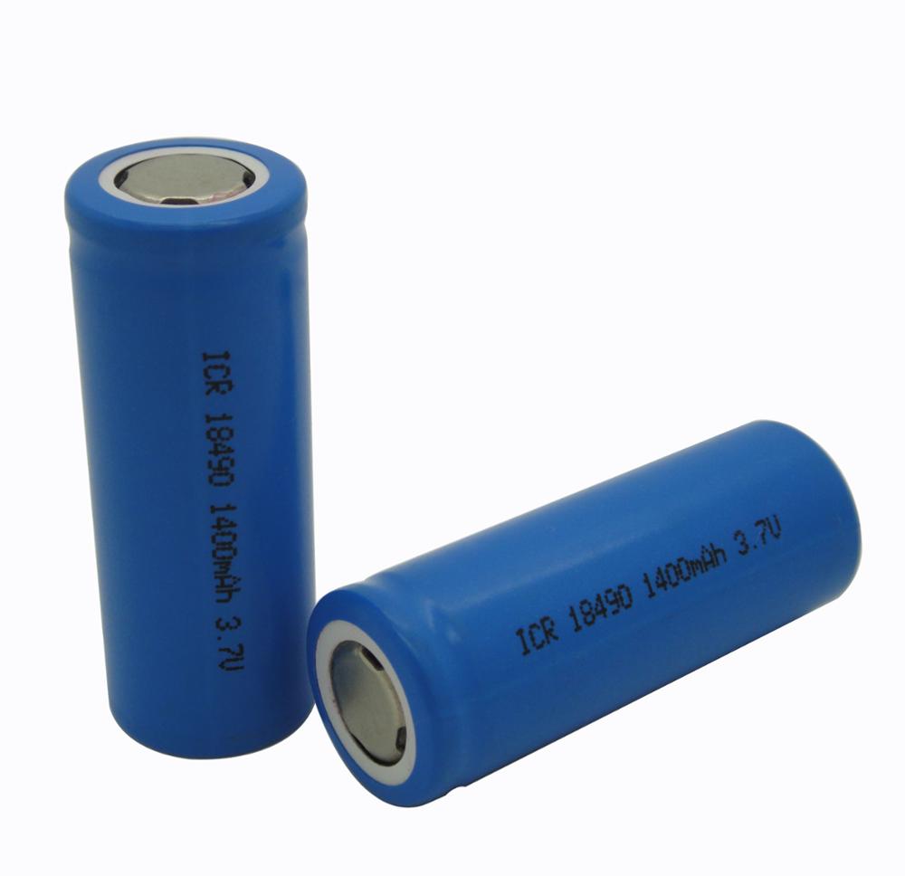 1x High Drain IMR 18490 1100mAh 3.7V Battery Li-ion 20a flat