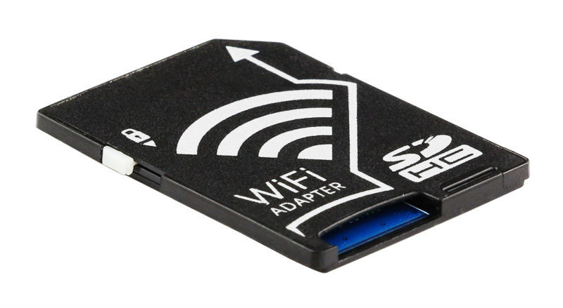 Micro SDHC Card to WIFI SD Card Adapter Wireless Memory Card for Camera