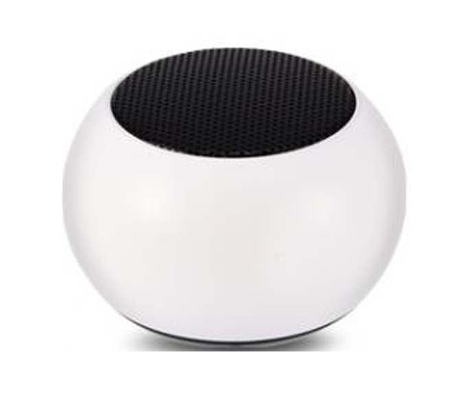 Metal Pairable Bluetooth Mini Speaker White