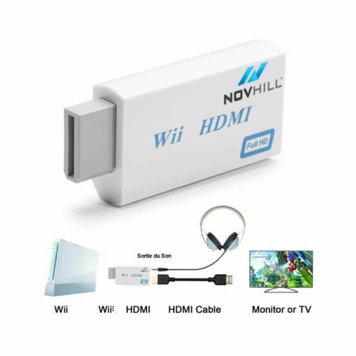 for Nintendo Wii to HDMI Adapter  with 3.5mm jack