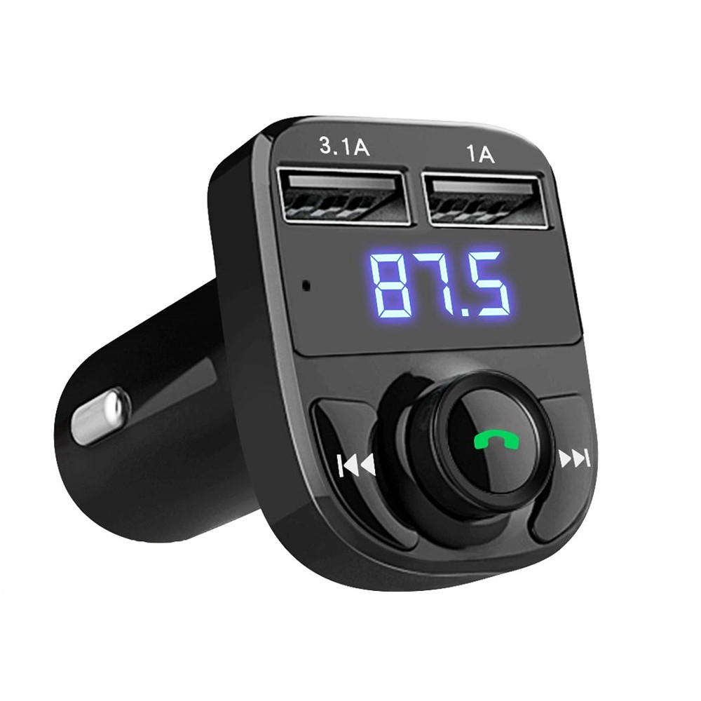 Handsfree Wireless Bluetooth Car Kit FM Transmitter Radio MP3 Player USB Charger