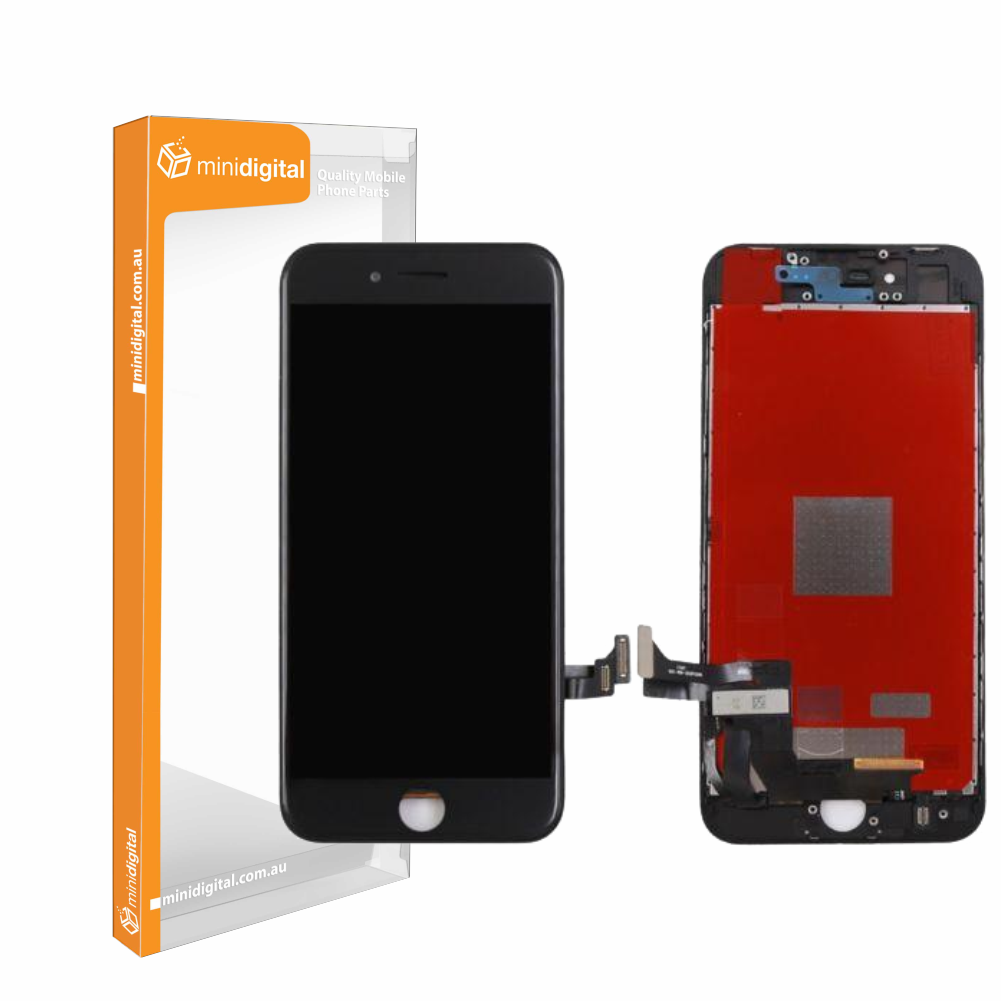 Black LCD and touch screen assembly for iPhone 8 Plus 5.5"  Premium Grade