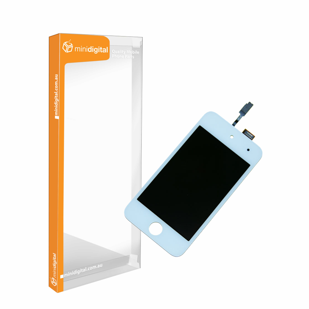 for iPod Touch 4 LCD Digitizer White