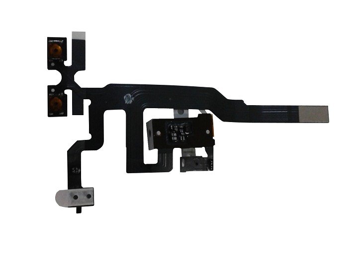 ear volume flex ribbon cable black for iPhone 4s