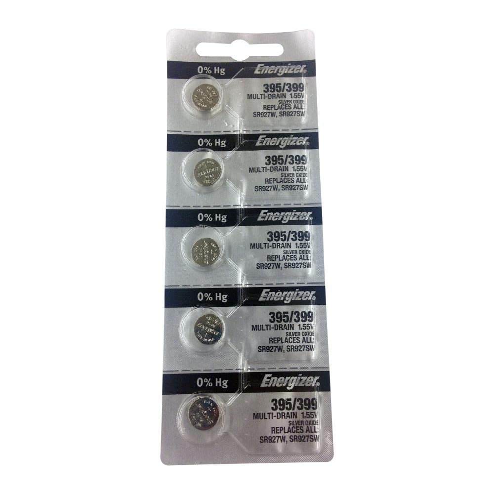 5x SR927SW SR927W 395 / 399 1.55V Watch Batteries USA made