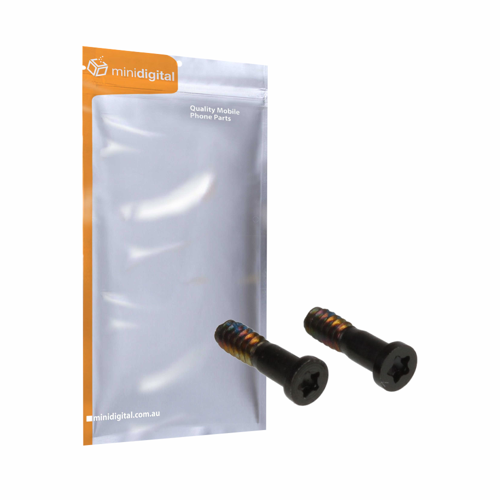 Bottom Pentalobe Screws Black for iPhone 5