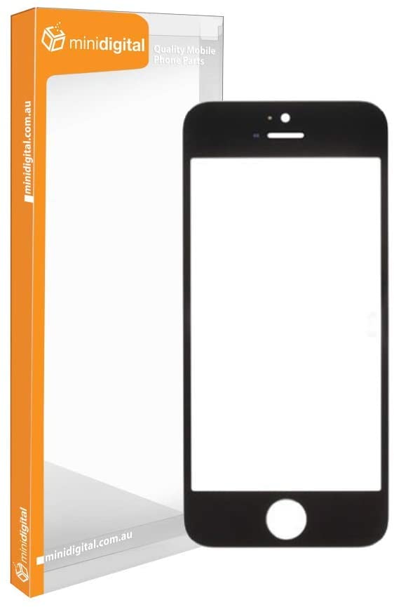 Black Front Glass Lens for iPhone 5
