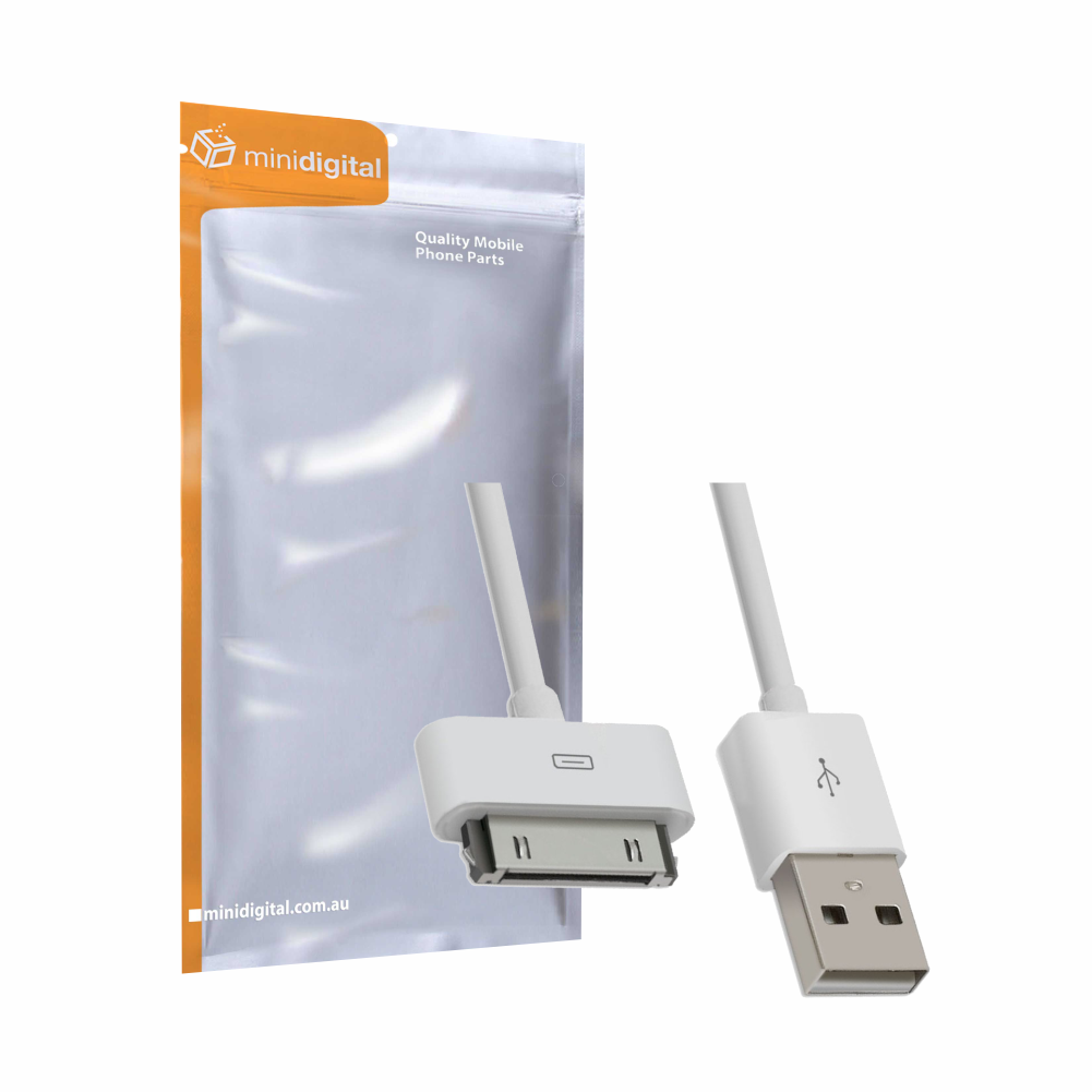 30 Pin USB cable for iPhone 3G 3GS 4 4S ipod